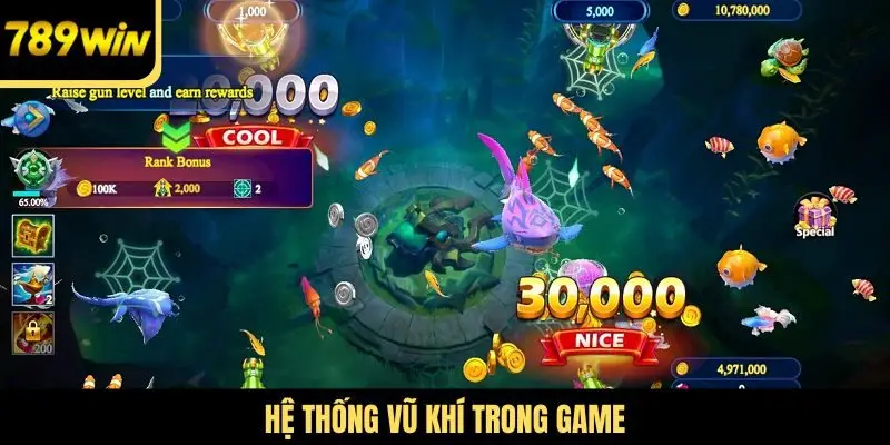 Hệ thống vũ khí trong game